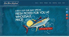 Desktop Screenshot of newwaveseafood.com