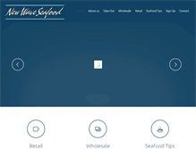 Tablet Screenshot of newwaveseafood.com